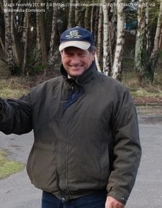 Images shows jockey Bob Champion