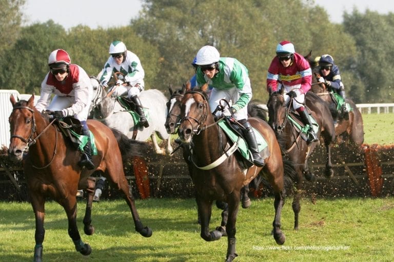 Market Rasen: The Home of All Year Jumps Action.