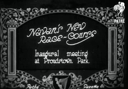 Video showing the inaguration of Navan's racecourse.