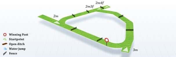 Naas hurdle course layout