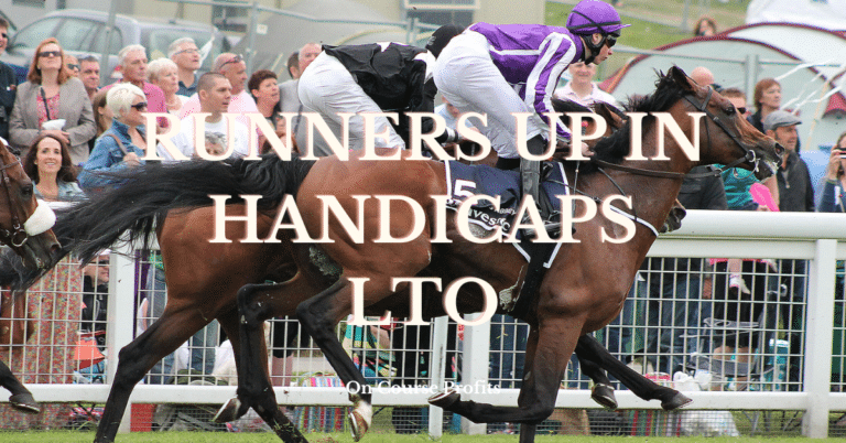 Runners Up in Handicaps LTO