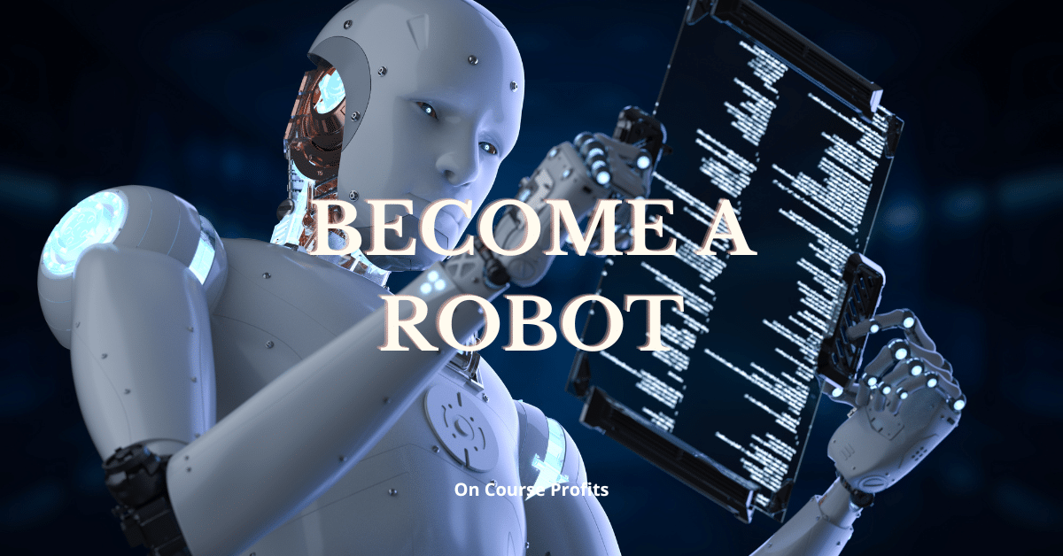 Image of a robot looking at a screen