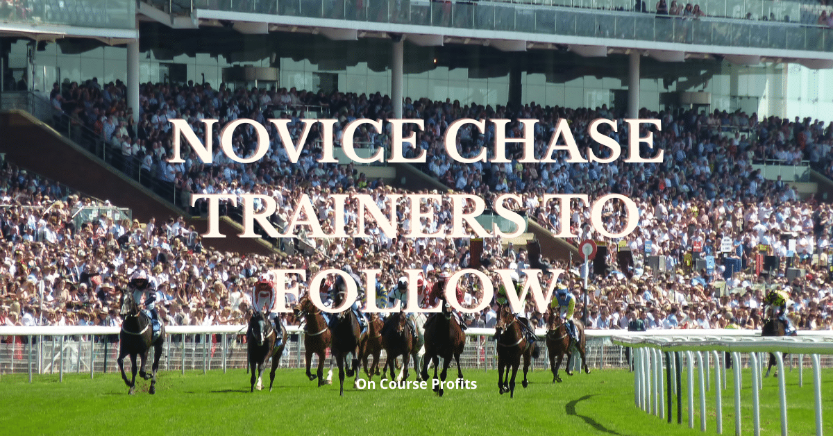 Image shoeing horses racing on Turf with crowds in the grandstands in the background.