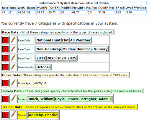 Horseracebase settings for JO-131-89-10-25-Micro 1