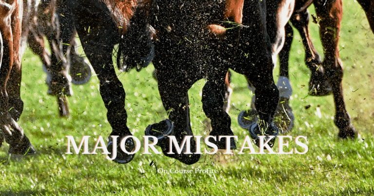 Major Mistakes in Chases
