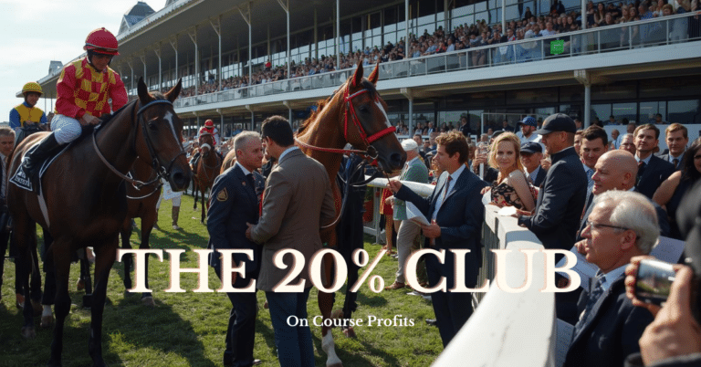 Image shows horse, owners,trainers and jockeys in the winners enclosure.