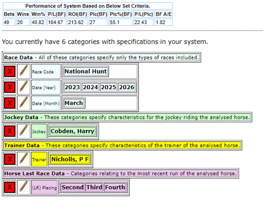 Horseracebase settings for system JO-136-52-03-2026-MICRO