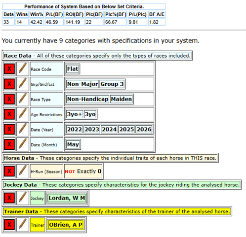 horseracebase settings for system JO-138-52-05-2026-Micro