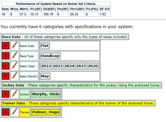horseracebase settings for system JO-138-69-05-2026-Micro