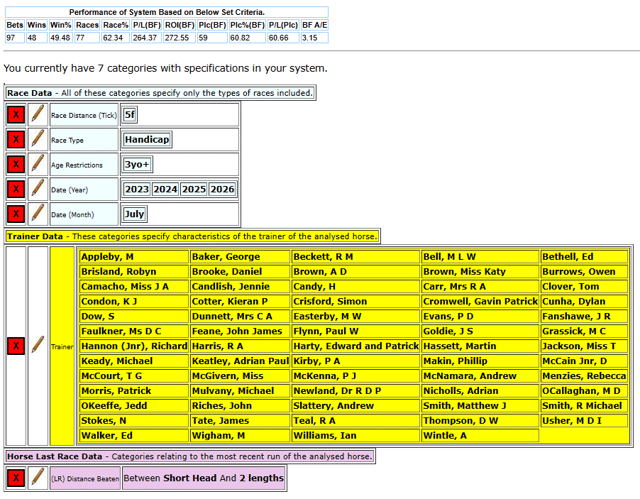 horseracebase settings for system JO-140-15-07-2026-Micro