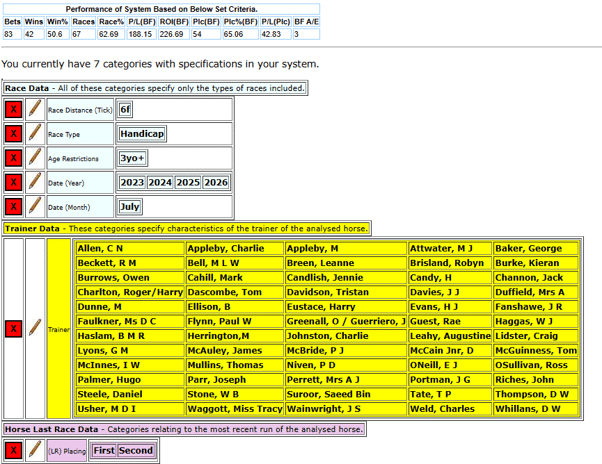 horseracebase.com settings for system JO-140-59-07-2026-Micro