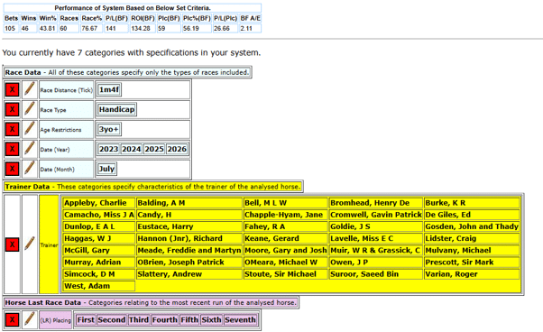 horseracebase.com settings for system JO-140-104-07-2026-Micro