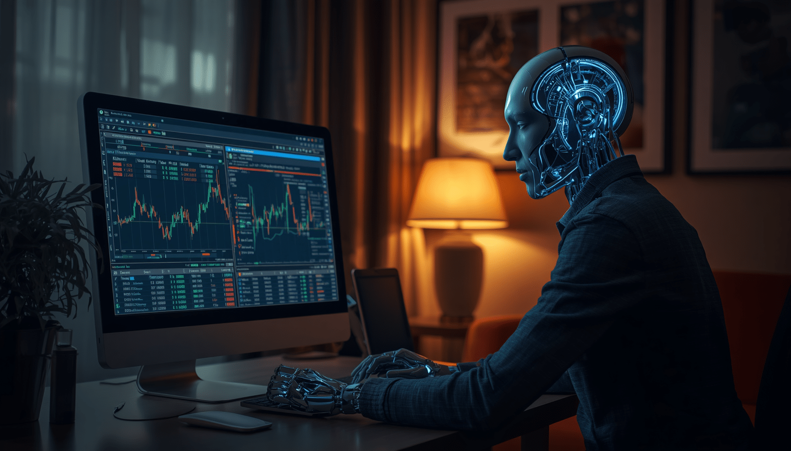 AI image reading horse racing data.