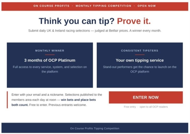So you want to be a tipster Ad