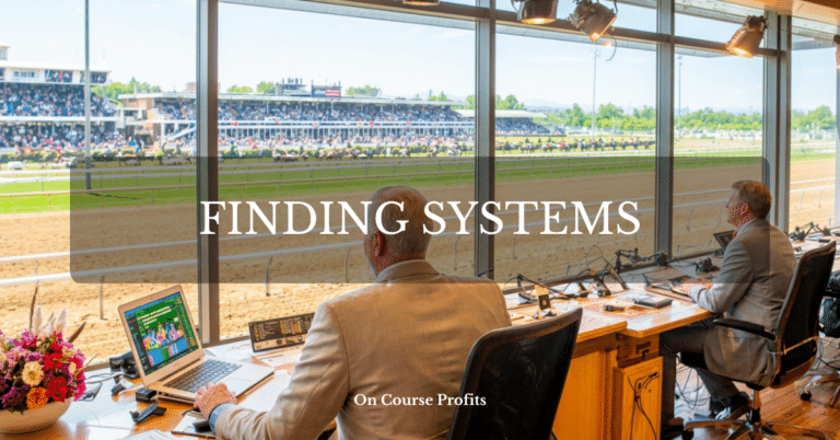 Image shows racing journalists watching over a race.